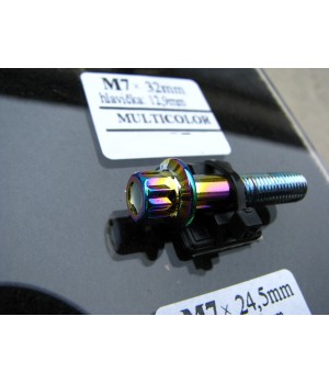 šroub M7x32mm hlava 12,9mm multicolor
